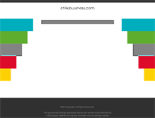 Tablet Screenshot of chilebusiness.com